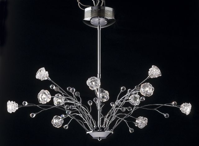 Glass Chandelier