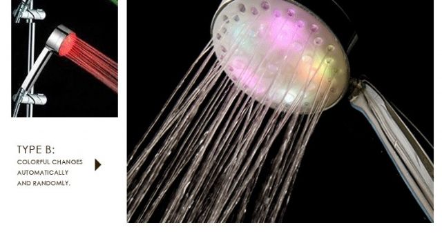 LED shower head from Guangzhou Yuhang Trading.