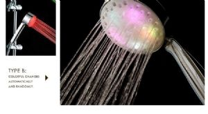 LED shower head from Guangzhou Yuhang Trading.