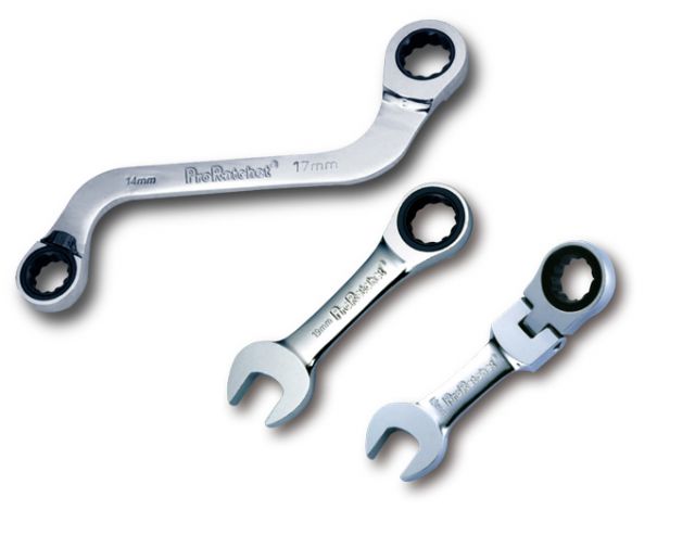 Chang Loon offers wrenches in special shapes and diverse sizes for different purposes.
