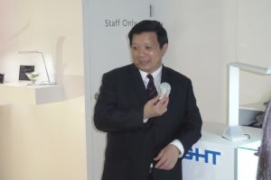 Everlight chairman Robert Yeh announces 3-year expansion plan. 