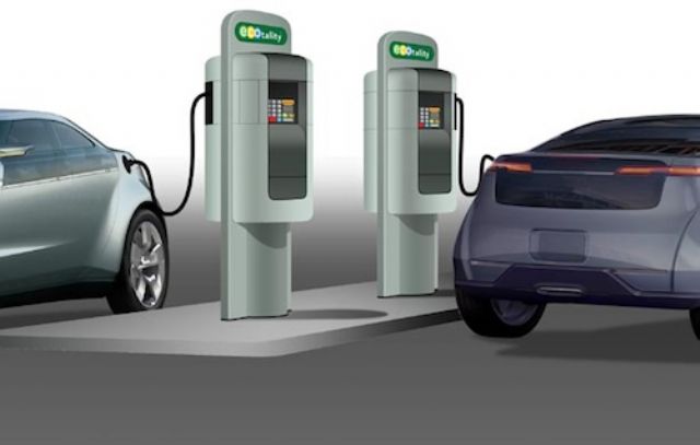 Navigant Research says worldwide revenue from EV charging services is expected to total US$11.3 billion between  2014 and 2023. (photo from Internet)