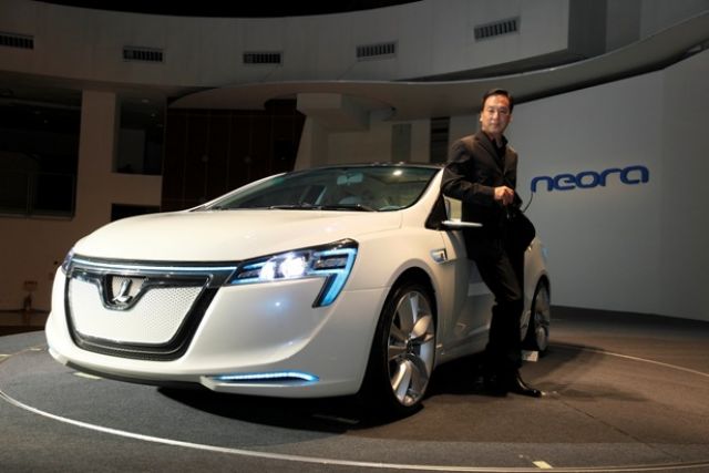 Yulon has showcased its Luxgen Neora concept BEV at auto shows in China and Taiwan for a few years. (photo from LUXGEN)