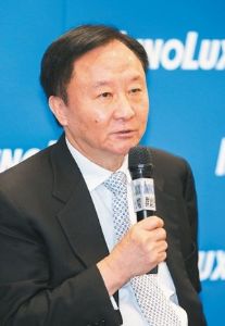 Innolux's chairman and CEO Duan Xian-jian. (photo from UDN)