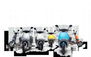 Smartscooter, a high-performance, battery swappable, smart electric vehicle to run on the Gogoro Energy Network, will be sold in Taiwan from late July. (photo from Gogoro)