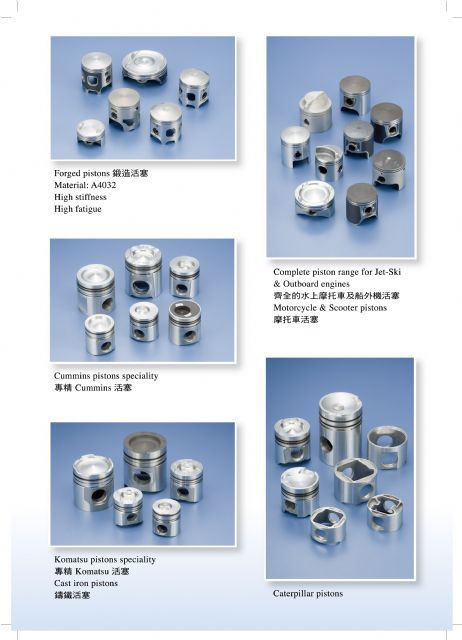Samples of Cheng Shing's product range. 