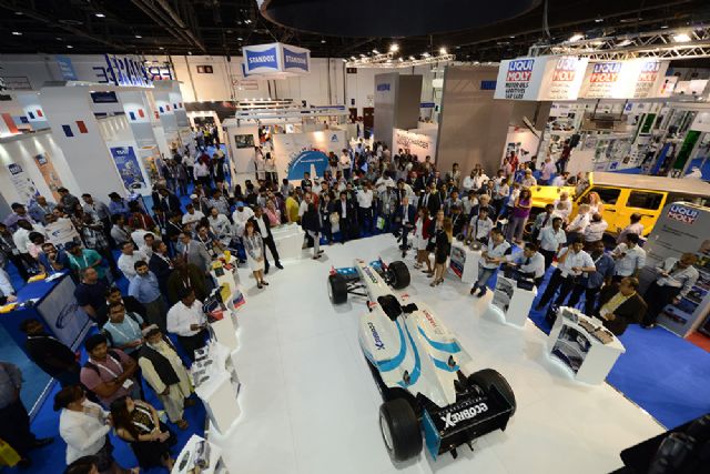 Automechanika Dubai 2015 recorded a new high of 30,835 people in visitor number for all time. (photo courtesy of Messe Frankfurt Middle East)