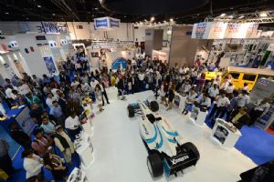 Automechanika Dubai 2015 recorded a new high of 30,835 people in visitor number for all time. (photo courtesy of Messe Frankfurt Middle East)