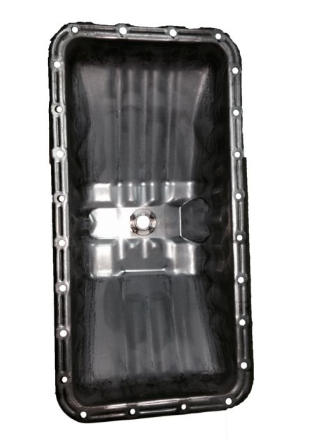 A quality forklift oil pan by LC Fuel Tank.