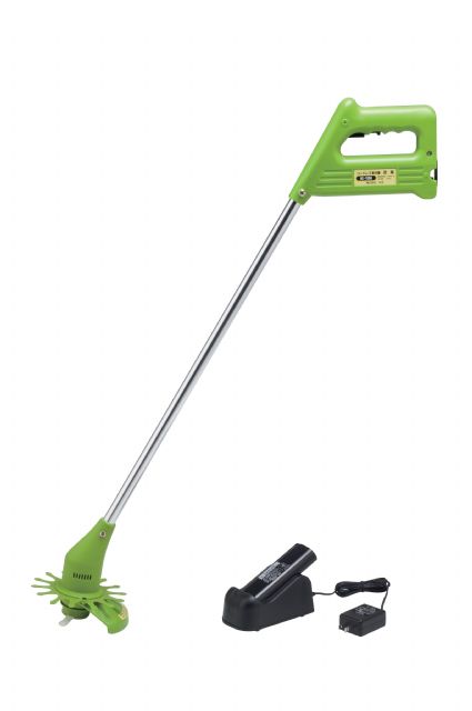 Taiwanese suppliers of garden tools and products have been reputed globally for strong R&D capabilities. (The photo of a cordless electric grass trimmer from Taiwan’s Jinn Haur Industrial) 