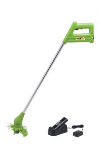 Taiwanese suppliers of garden tools and products have been reputed globally for strong R&D capabilities. (The photo of a cordless electric grass trimmer from Taiwan's Jinn Haur Industrial) 