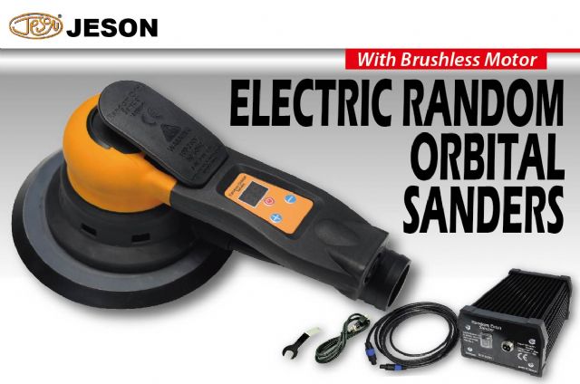 Kae Dih's JESON Electric Random Orbital Sander (central vacuum type).

