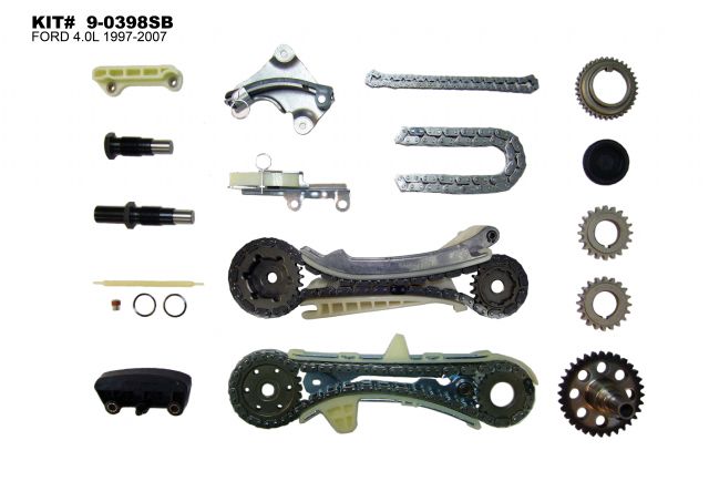 Timing kit for Ford 4.0L engine (1997-2007).