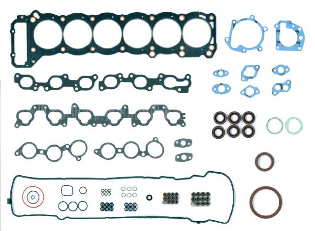 Full gasket set for Toyota engine 1FZ-FE (OEM number: 04111-66030). 