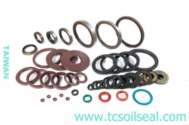 Samples of oil seals from Cheng Mao. 