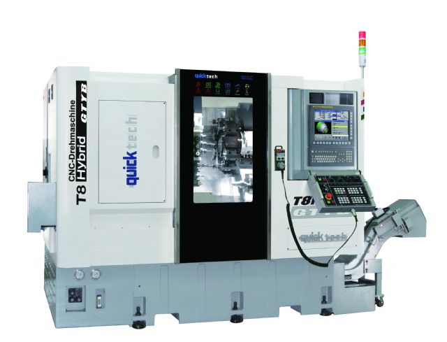 A user-friendly CNC turning-milling combo from Quick-Tech.