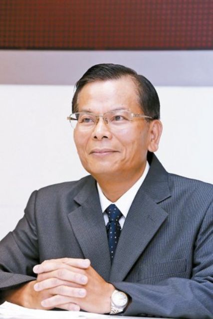 Jiang Ching-hsing, president of Nankang Rubber, a major tire maker in Taiwan. (photo from UDN)