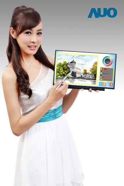 AUO's 14-inch oTP-Lite is capable of supporting professional graphic stylus.