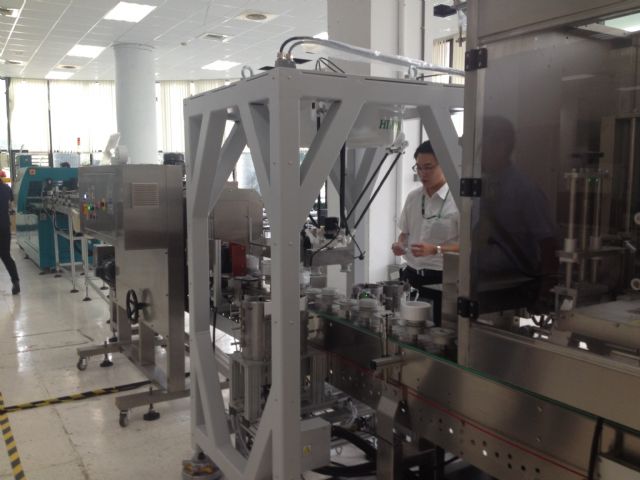 Benison showcases its tape packaging line integrated with Hiwin’s Delta robot at its annual technology exchange conference held in mid-August in Taichung.