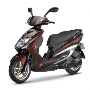 A new scooter model recently launched by Yamaha Taiwan