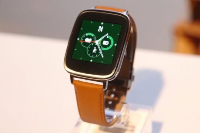 The Zenwatch 2 announced by ASUS in 2015 Computex Taipei. (Photo from UDN) 