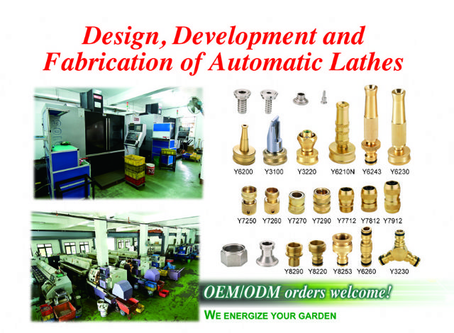 Yong Yen has well-honed metalworking techniques and full line of CNC lathes, capably supplying various parts for wide-ranging applications.