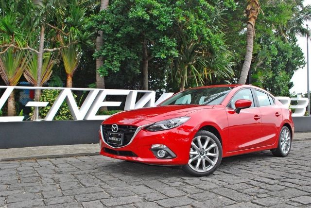 Mazda Taiwan ranks the No. 5 auto vendor in October by selling 2,155 new cars, of which the imported Mazda 3 subcompact and CX-5 SUV account for the majority. (photo of Mazda 3)