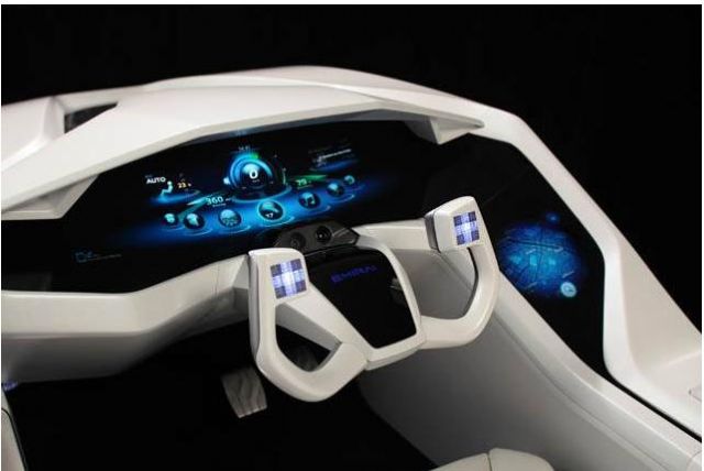 Once a luxury equipment seen only in high-end vehicles, display panels in automobiles is becoming increasingly common. (photo from Internet)