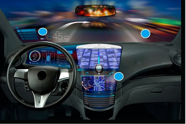 One of the rapidly expanding segments in automotive-electronics market is automotive display. (photo from Internet)