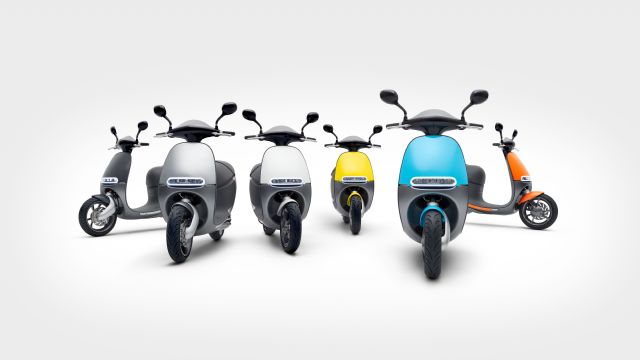 Licensing of 680 units of the Gogoro Smartscooter in October makes the new brand the No. 1 e-scooter vendor with about 55 percent market share in the segement. (photo from Gogoro)