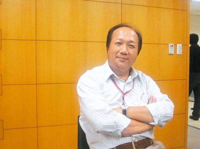 Unity Opto Chairman Alpha Wu.