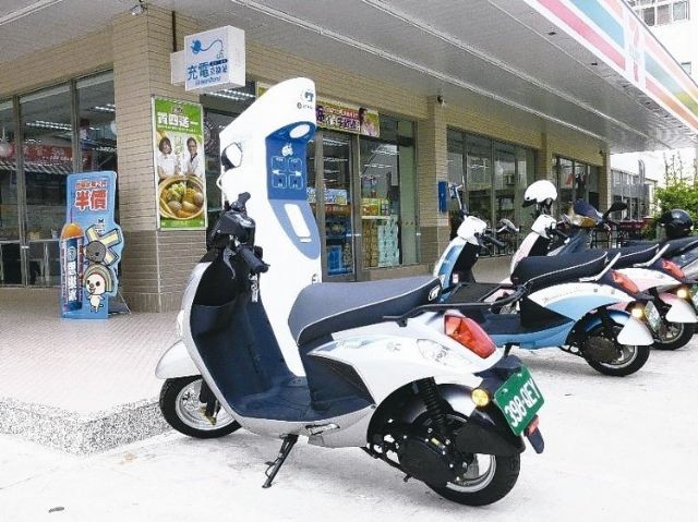 Governmental promotion is helping an increasing number of e-scooter charging or battery-swapping stations to be installed in Taiwan.