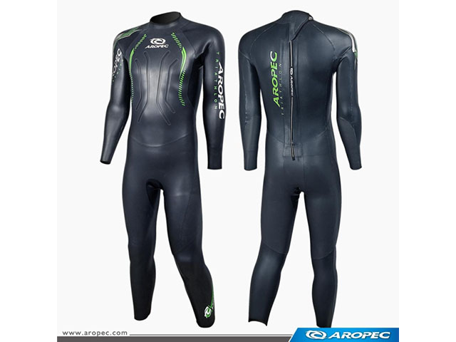 Flying Fish, 3/2mm Super Stretch Skin Triathlon Fullsuit for Man