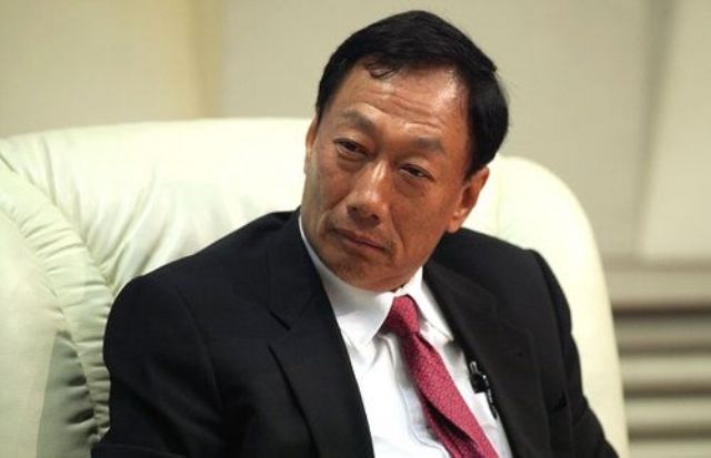 Hon Hai Group's chairman Terry Gou. (photo from UDN)