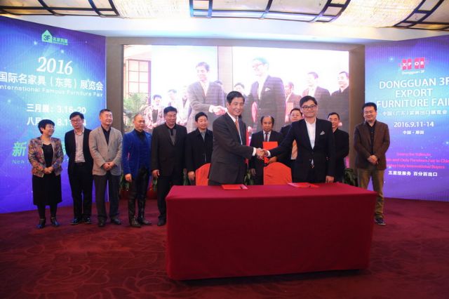 The press conference held in late-January for inaugural 3F Export scheduled in September, 2016 in Dongguan, southeastern China.