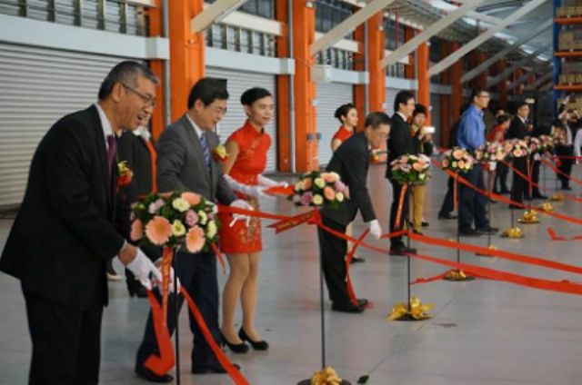 AAP, a leading aftermarket auto-parts supplier in the U.S.,  inaugurates its second Asian cargo consolidation center in southern Taiwan's Kaohsiung. (photo from Internet)