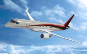 MRJ, a brand-new regional jet with key parts supplied by Taiwan's AIDC, an ODM from the project outset. (photo from Mitsubishi Aircraft) 