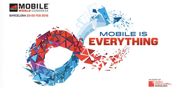 Mobile World Congress (MWC) 2016 in Barcelona's catchy slogan: Mobile is Everthing!