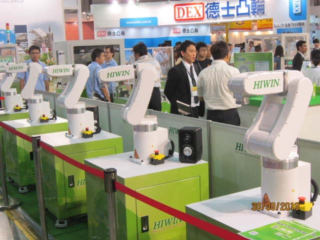 Robot sales are predicted to help boost Hiwin`s 2016 revenue to new high. 
