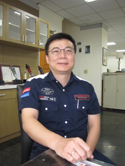 David Lu, director of Forsa, one of the world`s most comprehensive suppliers of shock absorbers for PTWs, ATVs, UTVs etc.