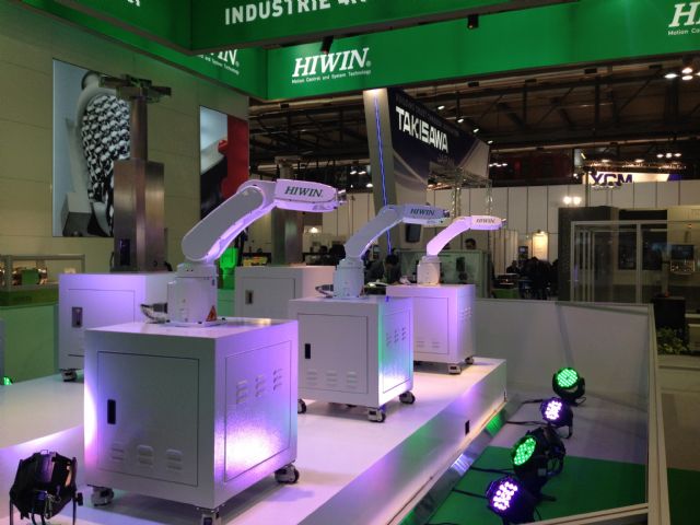 Hiwin is going to boost its output of robotic arms in China in response to growing local market demand for industrial automation equipment.