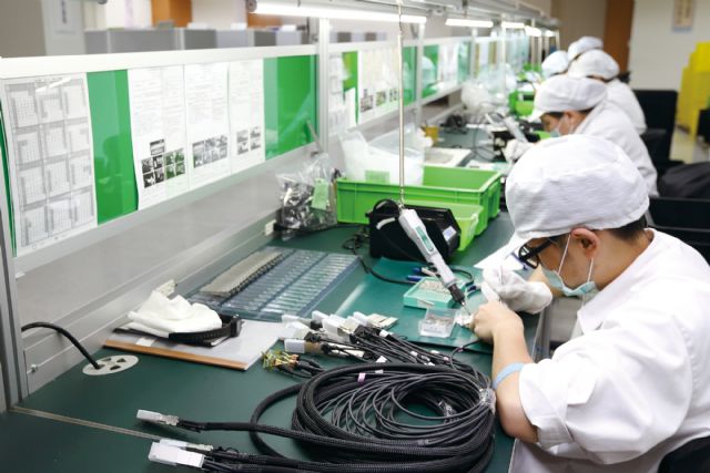 Taiwan’s PMI has remained above 50 for four months in a row to show steady expansion of local manufacturing sectors (photo courtesy of UDN.com).