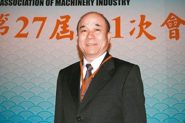 Alex Ko, chairman of TAMI, says the association aims to assist 30 Taiwanese machinery-related companies to go public in the next five years (photo courtesy of UDN.com).