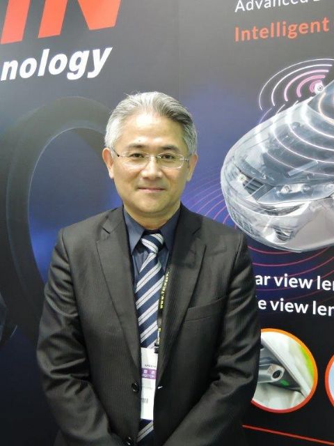 Calin Technology’s general manager M.J. Chuang (photographed by Wong Yong-chuan).