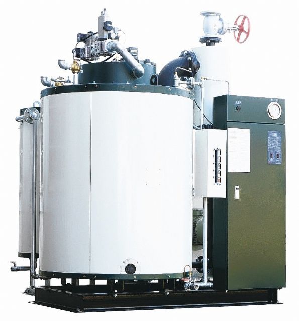 Zu How's gas steam boilers have been well-received worldwide for high efficiency and quality (photo courtesy of UDN.com).
