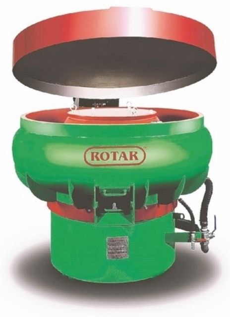 Rotar Machinery provides professional vibratory finishing service to help enhance added-value of Taiwan-made products (photo courtesy of Rotar Machinery).