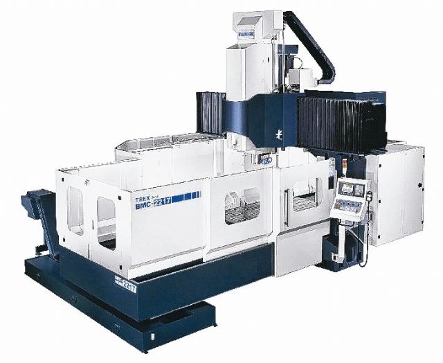 Maxmill's Klosso series double-column machining centers (photo courtesy of Maxmill).