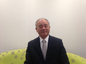 台湾照明公会理事长黄明智，在2016香港秋灯展中接受中经社专访。