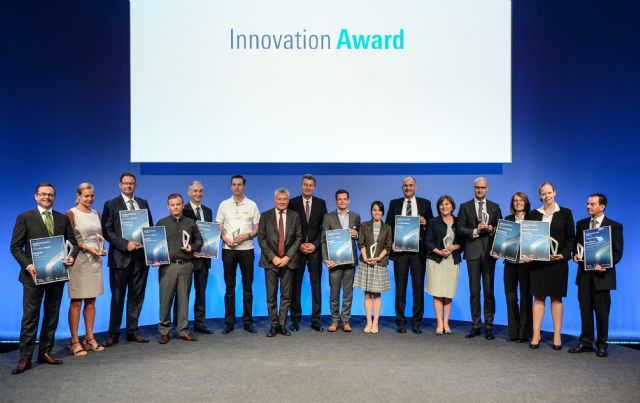 Eight winners of Automechanika Innovation Awards were revealed and honored during the show (photo courtesy of Messe Frankfurt).