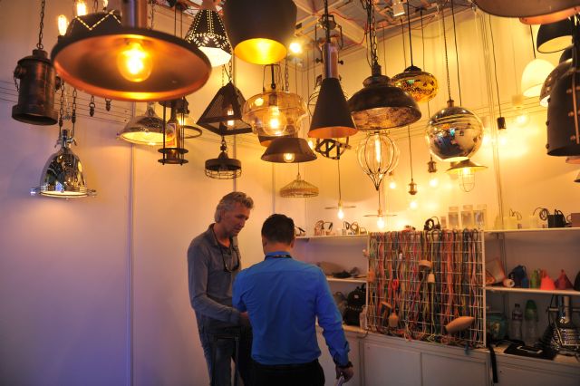 The show has served as a great one-stop sourcing platform for global lighting product buyers (photo courtesy of HKTDC).